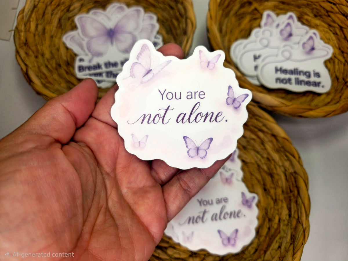October Awareness Stickers – Individual or Set of 3